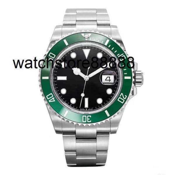 Original 1to1 Brand designer watch Leisure Diving V11 Green Water Ghost Mens Watch Factory C Ditongna Fully Automatic Mechanical Log Black Dial Glow in the Dark
