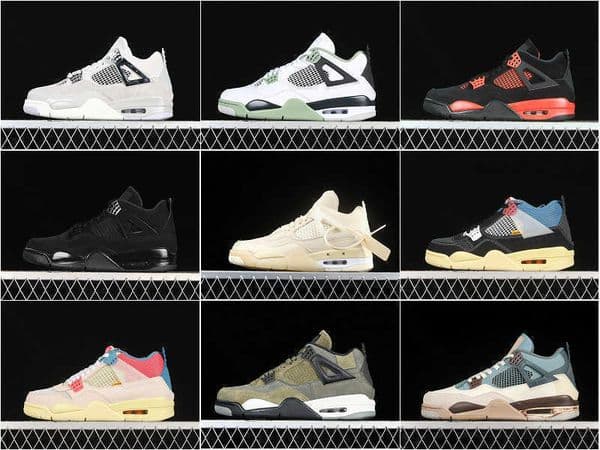 77Color ASH4 New Fashion Shoes Basketball Sneakers Size 4-13