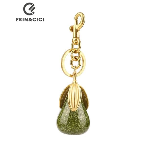 Pear fruit charm for handbag bag Fun Gift Idea 250527