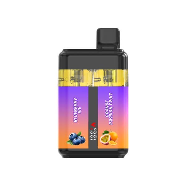 EU warehouse Original 35000 puffs Disposable Vape Double Flavors Electronic Cigarette Vape Pen Rechargeable Airflow Adjustable HiFancy Puff 35k