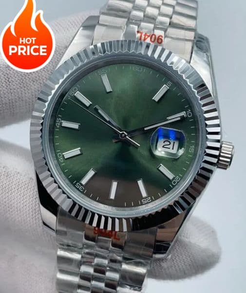 AAAAA 5A Quality U1 NEW Jubilee Automatic Mechanical Mint Green Dial 41MM Size Mens Watch Stainless Steel luted Bezel Sapphire Glass