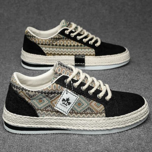 Fashion Canvas Sneakers Men Summer Casual Shoes For Male Breathable Walking Sneakers 250527