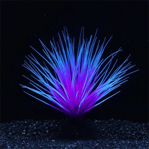 1 pc fluorescent silicone simulated aquatic plant aquarium decoration non-toxic 250530