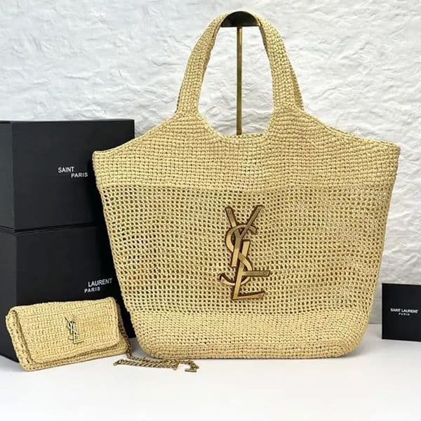 10A Designer bag Luxury bag Lafite Grass Series Hobo women icare series beach bag Tote bag grass woven shopping bag Beach shoulder shopping bag hollowed out weaving