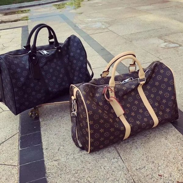 Luxury Fashion Duffel Men Woman Designer Travel Clutch on Luggage Bag Man basketball Totes Keepall 55CM Clear Handbags Women Duffle Bags