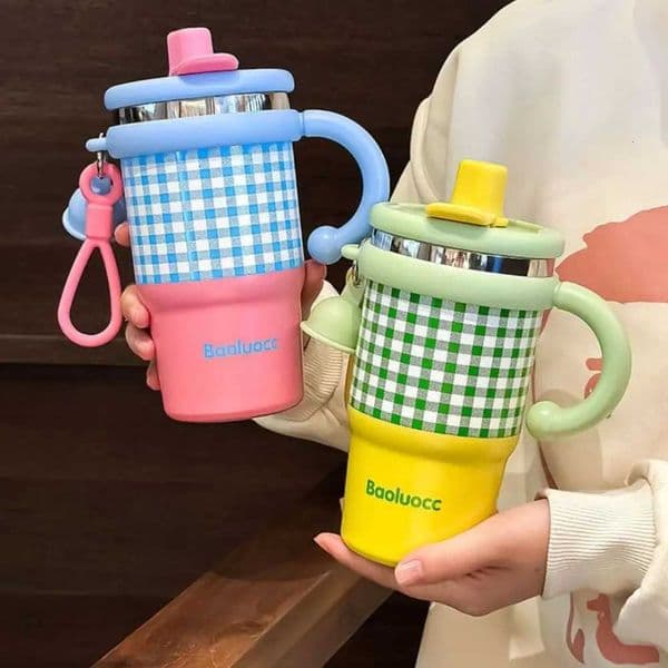 Trendy Large Capacity Insated Cup 600ml Portable Thermal Bottle Stainless Steel Coffee g Gift C260128