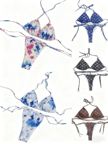 Luxury Designer Women's Swimwear | Stunning Bikini Sets | Tankini Top & Thong Bottom Two - Piece Bathing Suits | Elegant Cover - Up | High - Quality Beach and Pool Outfits