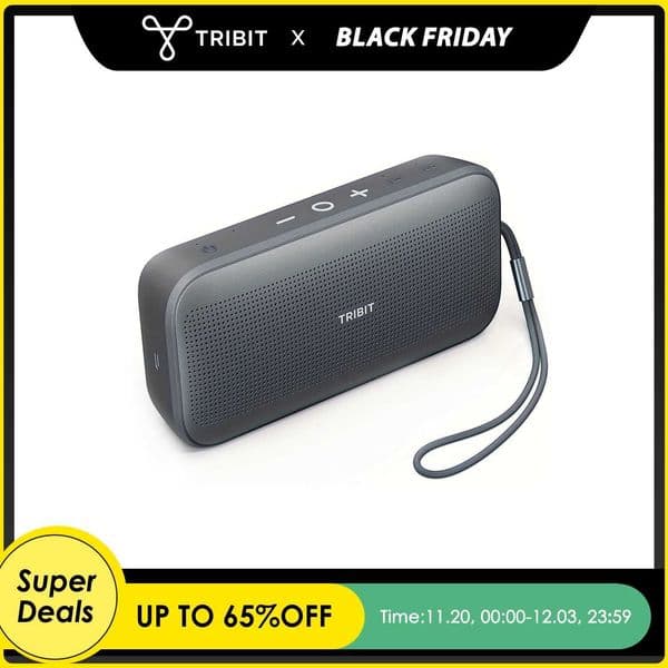 Tribit StormBox Flow Portable Speaker 25W Power With Deep Bass IP67 Waterproof Camping/Hiking Wireless Speaker For Outdoor M251201