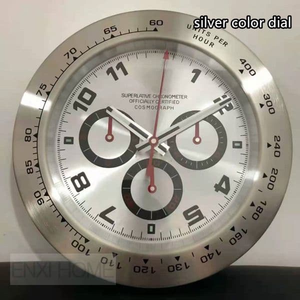 Holiday Gift Home Decor Luxury Wall Clock Metal Wall Watch Designer Office Clocks Large wandklok Stainless Steel Timepieces House Warming Gift T260514