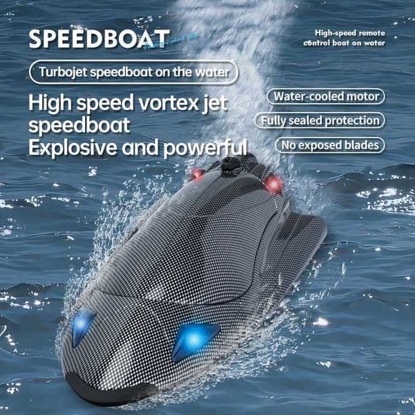 Fayee FY011 24G High Speed Turbojet Speedboat 40KM/h 120-150M RC Distance 390 Brushed RC JBoat rc jet boat For Kids Adult Gifts X251202