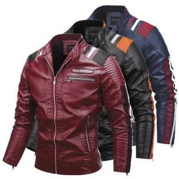 Mens Punk Style Jacket PU Leather Jacket Men Fashion Clothing Autumn Coat Men Motorcycle Jacket Artificial Leather High QualityT251202