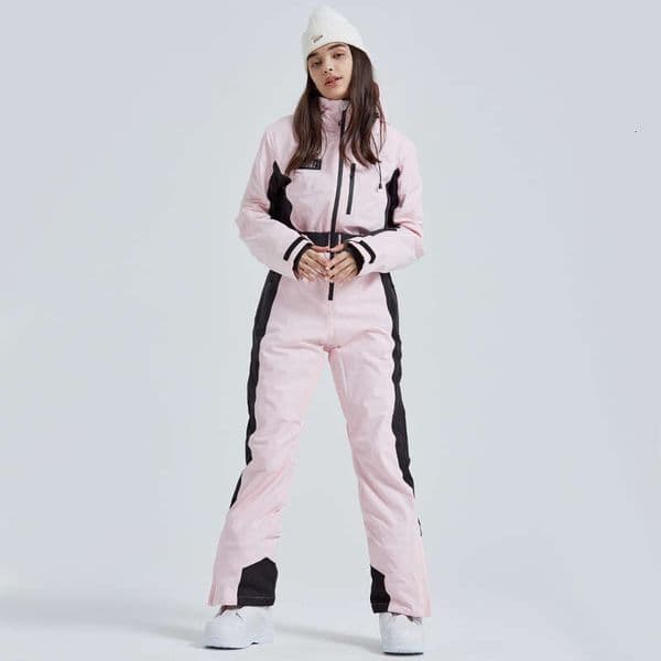 2025 New One-Piece Winter Slim Fit Women's Suit Windproof Waterproof Outdoor Ski Equipment