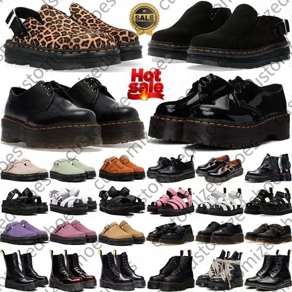 designer boots woman platform boot docs drs boots for women booties Shoes for mens womens black winter Autumn bottes heel botte leather sneakers high platform 36-45