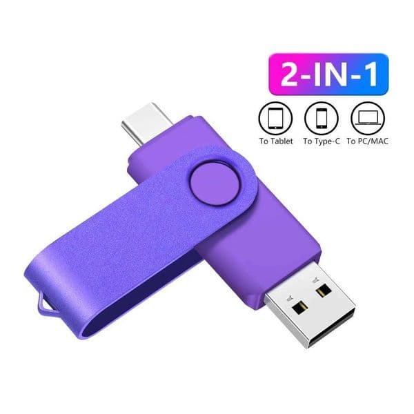 Memoria USB con salida USB 20 y tipo C flash drive 2 en 1 de gran velocidad pen drive disponible en 4GB OTG novedad M251202