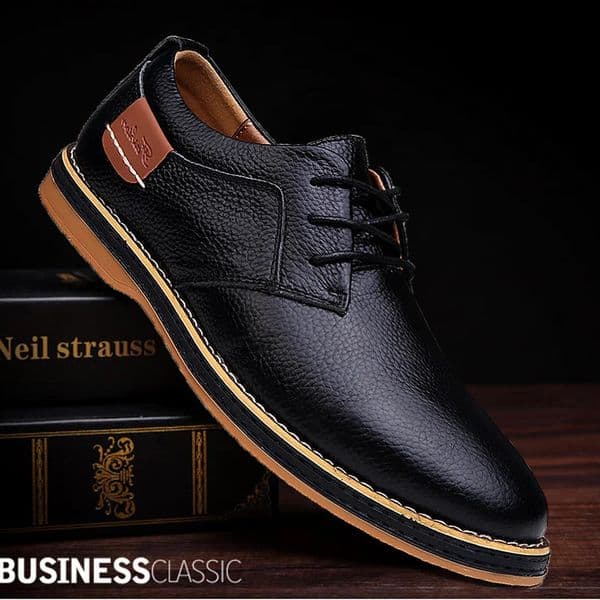 Men Oxfords Genuine Leather Dress Shoes Brogue Lace Up Italian Mens Casual Shoes Moccasins Loafers Plus Size 38-48 251201