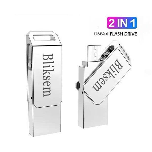 Bliksem OTG Drive 32GB 64GB High Speed USB20 for PC Mobile Mini Pen Drive 32GB USB Flash Drive 64GBM251202
