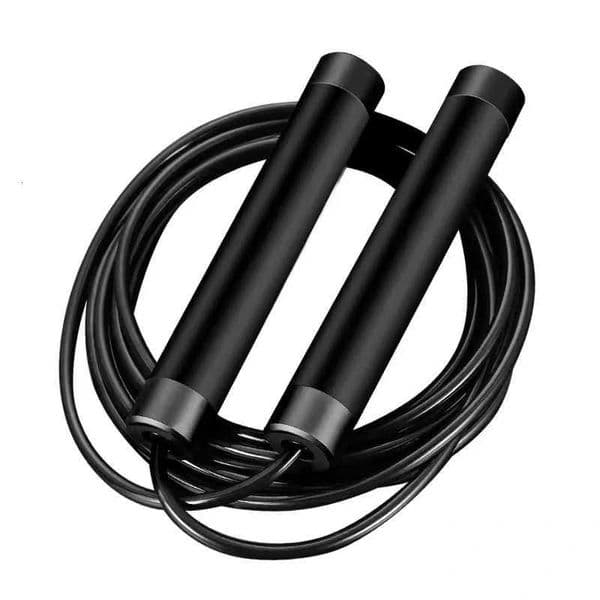 Jump Rope with Aluminum Alloy Handle and Load-Bearing Block Adjustable Length Steel Ropes Skipping Rope for Crossfit WorkoutT251202