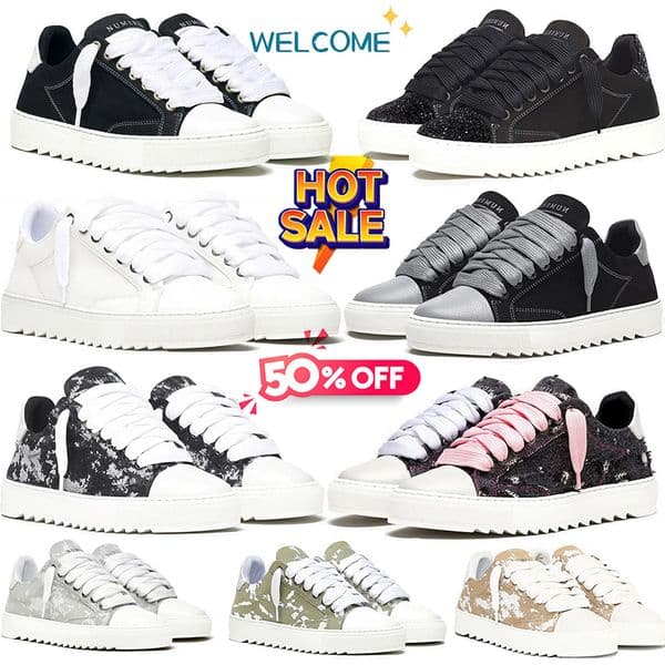 Famous Design Women Men Numeris Atelier Trainers Toe Cap Thick Rubber Sole Canvas Leather Sport Flexibility Couple Skatebording Walking Casual Shoes Free shipping