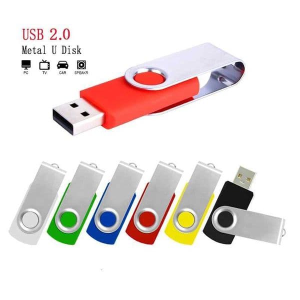 Usb 20 64GB USB Flash Drive Waterproof Pen Drive 128GB Usb Stick 4GB 8GB 16GB 32GB Flash Disk PenDrive High Speed Memory StickM251202