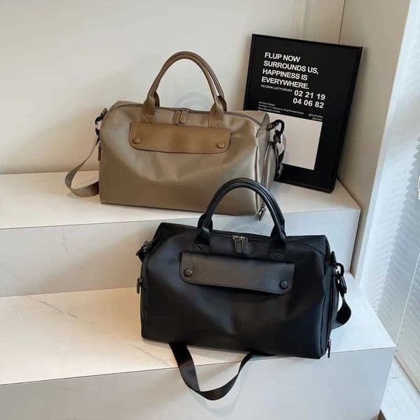 Fitness Bag Waterproof Oxford Cloth Hand-held Crossbody Bags for Women Travel Bag Lightweight Business Carry on Luggage Bags Sac K251202