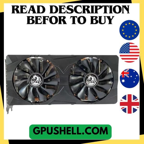 USED SOYO AMD RX5700XT 8GB Graphics Card Gaming GDDR6 256Bit PCI Express 4.0 Radeon GPU Computer Video graphic card