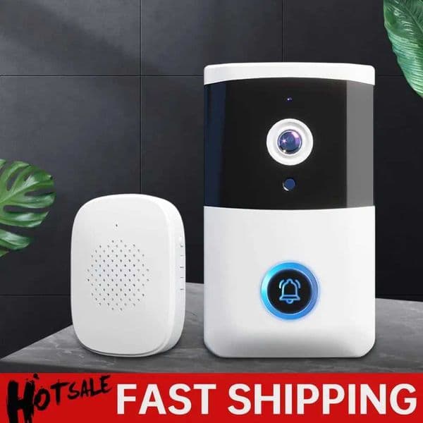 WiFi Wireless Video Doorbell IR Night Vision Doorbell Camera Home Door Bell for Home Security Alarm System X251203