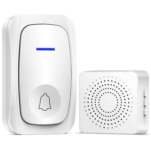 New Wireless Doorbell Home Intelligent Welcome Doorbell Waterproof Remote USB Plug Easy to Install No Wiring Required Doorbell X251203