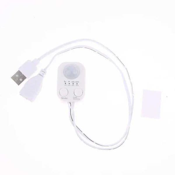 Motion Sensor Timer For LED Light Strips 1/2Pcs DC 5V-24V USB PIR Human Motion Sensor Detector Switch Body Infrared X251203