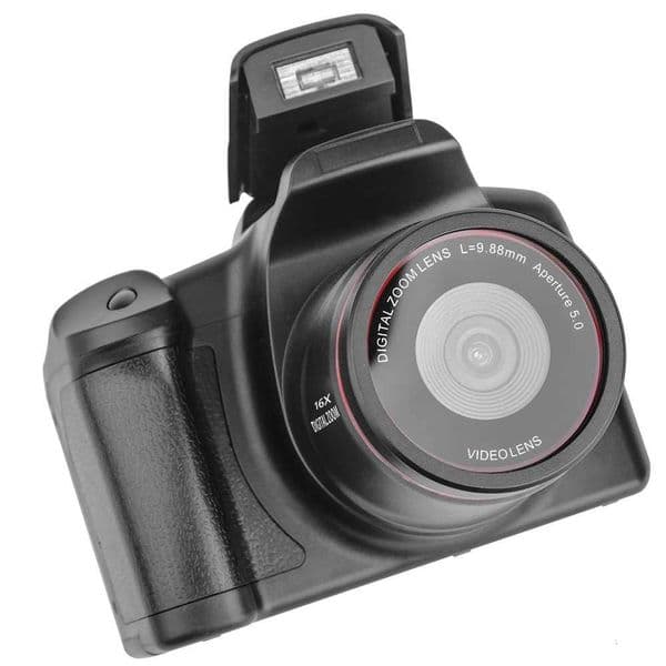 1080P 16MP Digital Camera 16X Zoom Camcorder with 24 Inch LCD Sn Vlogging Camera for Photography and VideoXJ251203