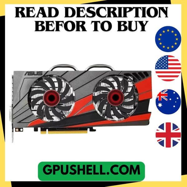 USED ASUS Video Card GTX 1060 3GB 192Bit GDDR5 Original Graphics Cards for nVIDIA VGA Cards Geforce GTX1060 1050 TI 750 960 950