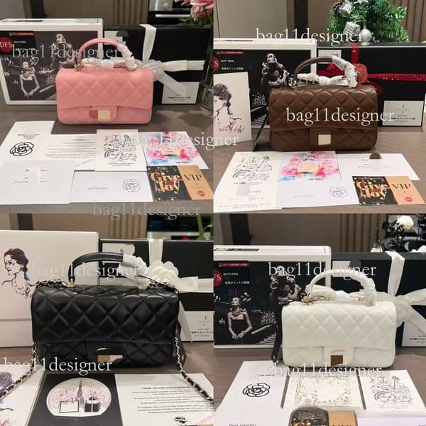 Luxury Bag Membership Gift VIP Classic Designer Bag High Quality Caviar Shoulder Simple Fashion Quilted Trendy Women S Bag