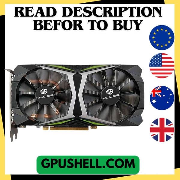 USED MLLSE RTX 2060 Super 8GB Graphics Card GDDR6 256 Bit 8Pin NVIDIA GPU Rtx 2060super Gaming Video Card