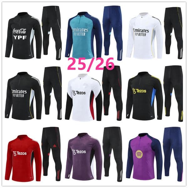 Latest Collection of 2025 26 Seasonal Long Sleeved Soccer Jerseys for Adults & Youth Teamwear Unisex Styles with Broad Color Choices 689