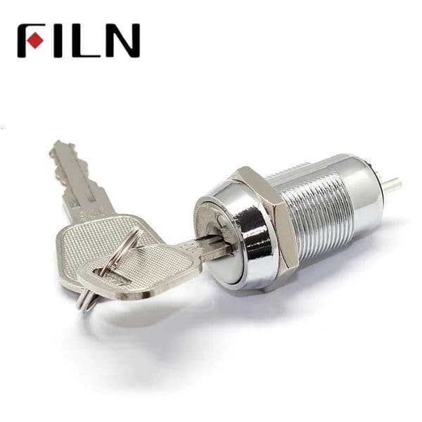 on off 19MM SPST Lock for Elevator Base Station key switch electronic key door lock X251203