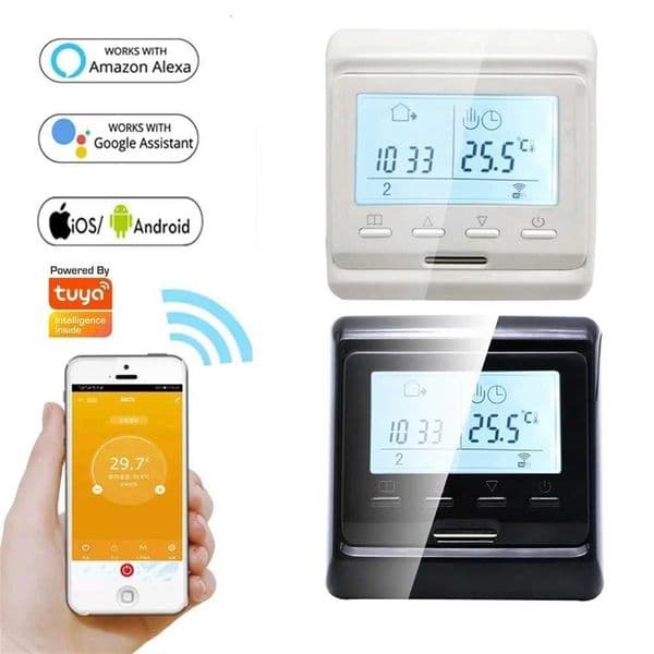 MINCO HEAT Alexa Google Home Smart WiFi Thermostat Electric/Water/Gas Boiler Warm Floor Heating Temperature Controller 1PC X251203