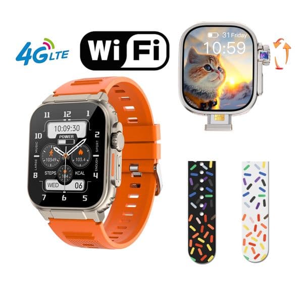 JC02 Pro Smart Watch Bluetooth Call Life Assistant Sleep Record Sports Modes DIY Dial For Men Women Android iOS 128G Smartwatch