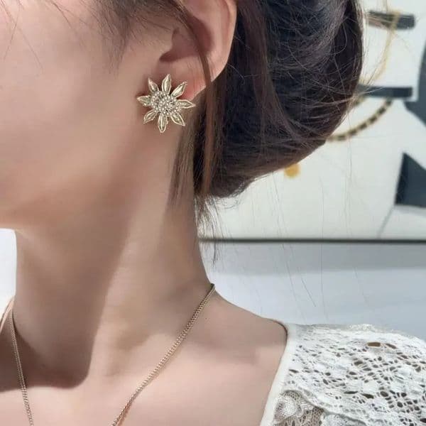 ner Ear Stud Earrings Eardrop Real Gold Brass Copper Stamp Letter Earring Fashion Womens Elegance Wedding Party Jewelry Accessories Z260509
