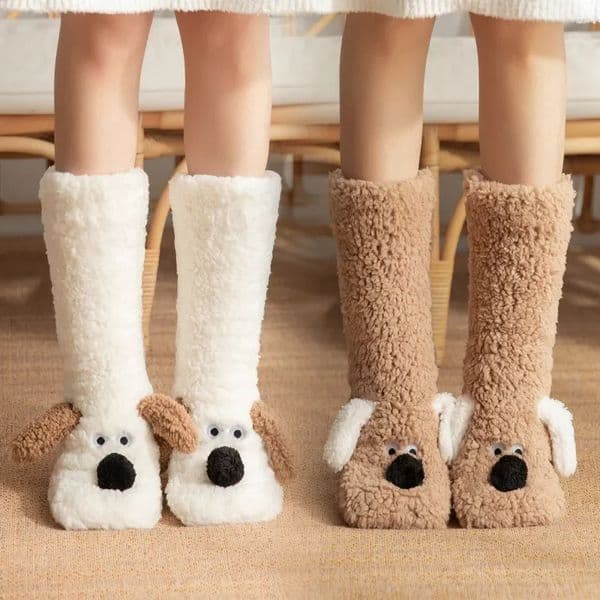 Kawaii Socks Adults Sleeping Winter Snow Home Maternity Sock Leg Warmer Carpet Slippers Funny 251201BANJIA