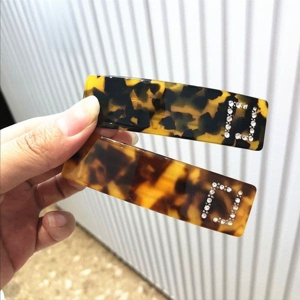 Hair Clips Luxury Designer Jewelry Women Hair Clips Alloy Letter Barrettes Gold Hairpins Hair Accessories Hairpins