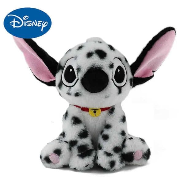 Disney 23/30cm Kawaii Black White Spotted Stitch Plush Toys Soft Stuffed Animals Colorful Stitch Plush Dolls Girls Birthday Gift H251203