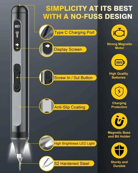 Mini 51 in 1 Precision Electric Screwdriver Set Magnetic Bits Storage for Electronics Phone Camera PC Watch Power Repair Tools X2512031