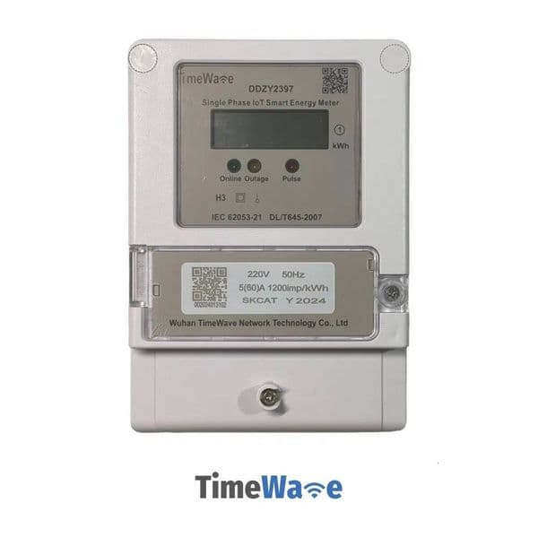 Smart Electronic Meter: Single & Three Phase, Lorawan WiFi 4G RS485 with Prepaid Electricity Remote Control Ami / AMR Solution - Energy and Electric Meter