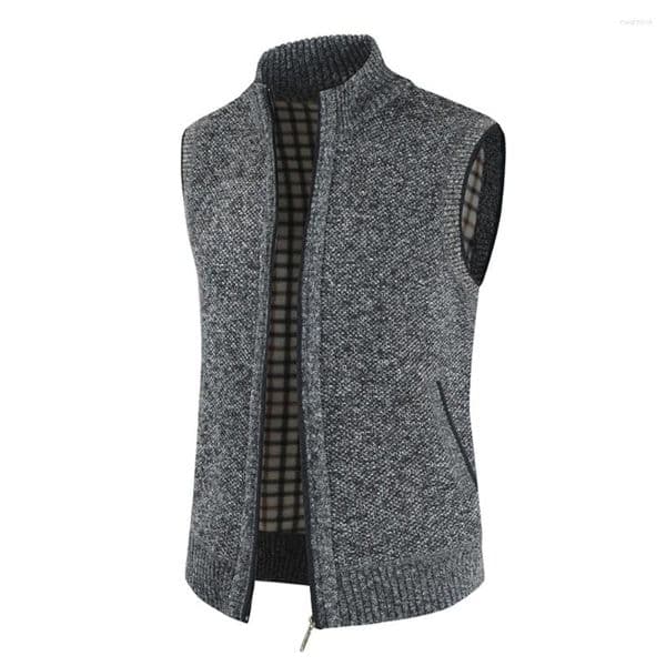 Men's Jackets KB Autumn And Winter Coat Fashion Warm Outer Wear Vest Casual Sleeveless Jacket