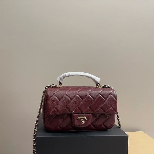 Designer bag Handbag 5A Real Leather gold chain Shoulder Bag Purse Women Totes Classic Clutch Genuine Leather Crossbody Wallet 082