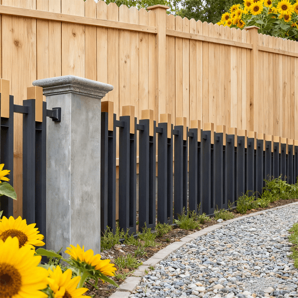 Guardrail Villa Garden Community Wall Guardrail Greening Courtyard Wall Fence Safety Facilities