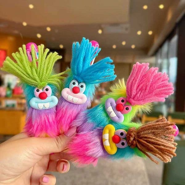 Multicolor Ballpoint Pen 05 mm 6-in-1 Colored Pens 10Point Retractable Cute Cartoon Animal Ballpoint Pens for Office Schools Z251204