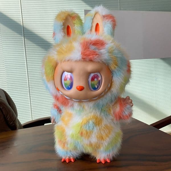 38cm Labubu Big Into Energy Series Rock Universe Toy Figure Statues for Labubu Ornamental Figures Mystery