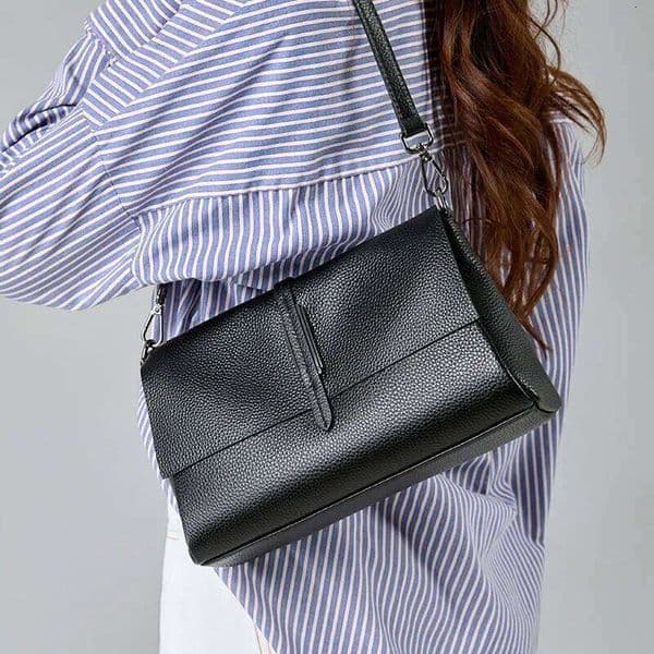 Cowhide Women's Bag New Genuine Leather Luxury Designer Women Shoulder Large Capacity Crossbody Bags Trend Female Handbags