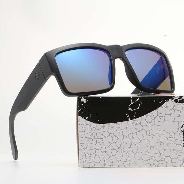 New European and American Trendy Polarized Square Frame Colorful Sunglasses Outdoor Cycling Glasses Versatile