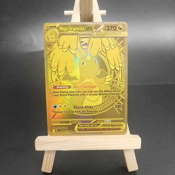 Cards Dragonite MEG EN 295/217 Hyper Rare Collectibles Trading Card L251204WZDD